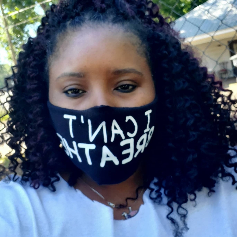 I Can't BREATHE face mask